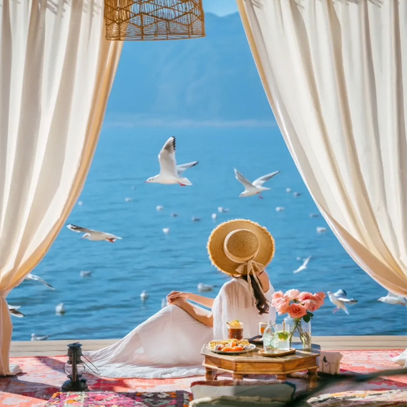 含机票2-15人小团云南旅游丽江玉龙雪山泸沽湖5天4晚纯玩跟团游