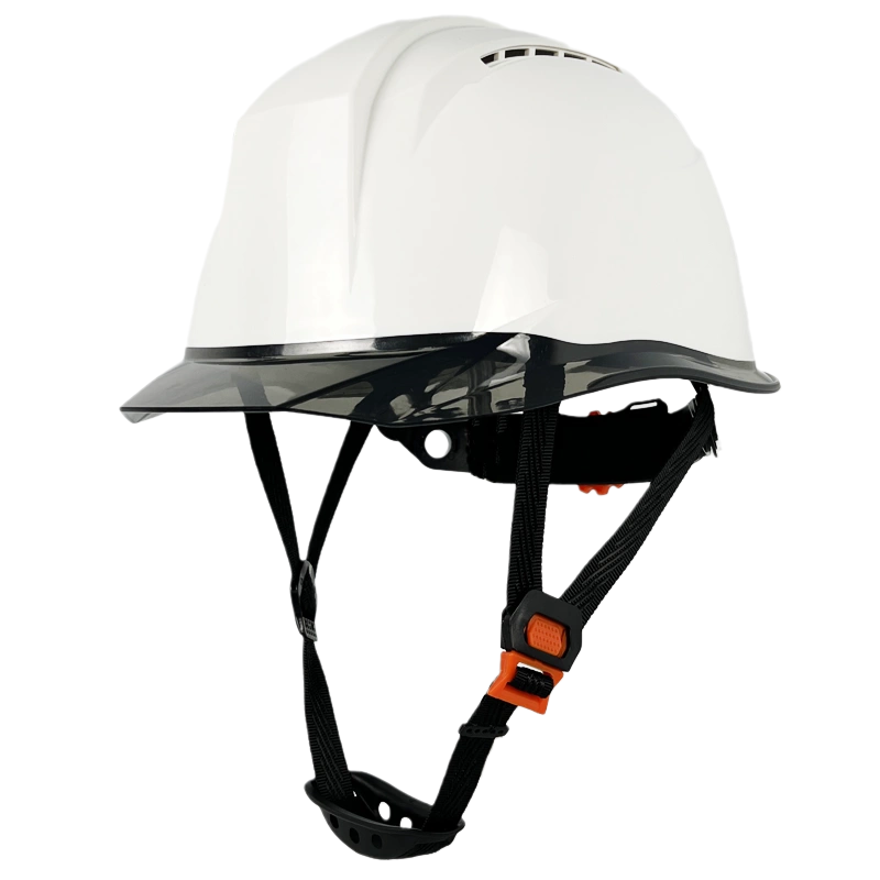 nón công nhân Công trường xây dựng mũ bảo hiểm an toàn xây dựng đường sắt Trung Quốc Mũ bảo hiểm kỹ thuật chống va đập ABS tiêu chuẩn quốc gia đội mũ trắng làm việc logo tùy chỉnh mũ bảo hộ lao đông