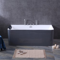 Surf Thermostatic Thin-Edge Integrated Small-Sized Household Seamless Massage 1.1m - 1.8m Bathtub