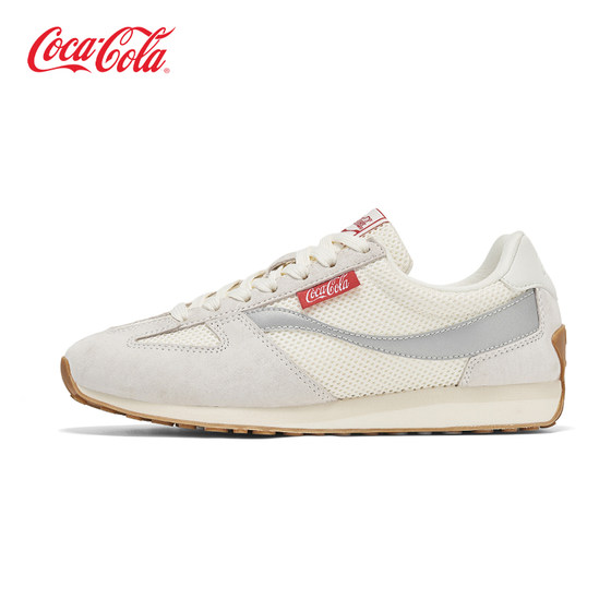 
Coca-Cola/Coca-Cola non-slip, wear-resistant, breathable, low-top casual sports sneakers, same style for men and women