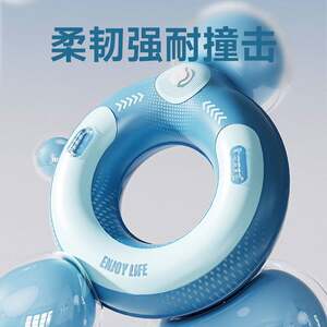 
Popular thickened inflatable swimming rings for children, larger male and female lifebuoys, adult summer underarm rings, portable swimming rings for adults