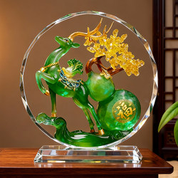 Crystal Ornaments for Home, Living Room, Entrance, Tv Cabinet Decorations, Housewarming and Opening Gifts, Tabletop Decorations