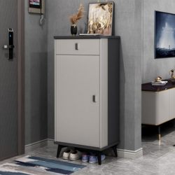 Italian-Style Shoe Cabinet for Home Entrance, Large-Capacity Storage Cabinet, Integrated Wall-Mounted, New Model 2025, Popular for Outdoor Corridor