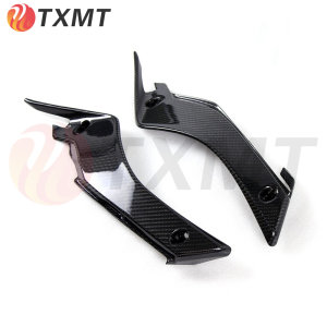 摩托车配件适用yamaha雅马哈R1 M 碳纤维油箱侧板进气装饰罩15-18