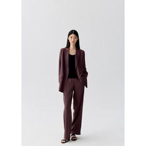 
RUMERE/Rongmei bids farewell to the burden of sophistication [machine washable/free to unlock silk] elastic_high luxury suit