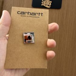 Trendy Brand Car Silver Square Brooch Carhartt Pin Personalized Accessory Wip26 Years