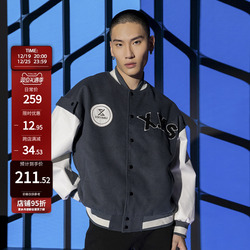 New Factor Letter Embroidery American Street Patchwork Baseball Uniform Oversize High Street Fashion Brand Loose Jacket