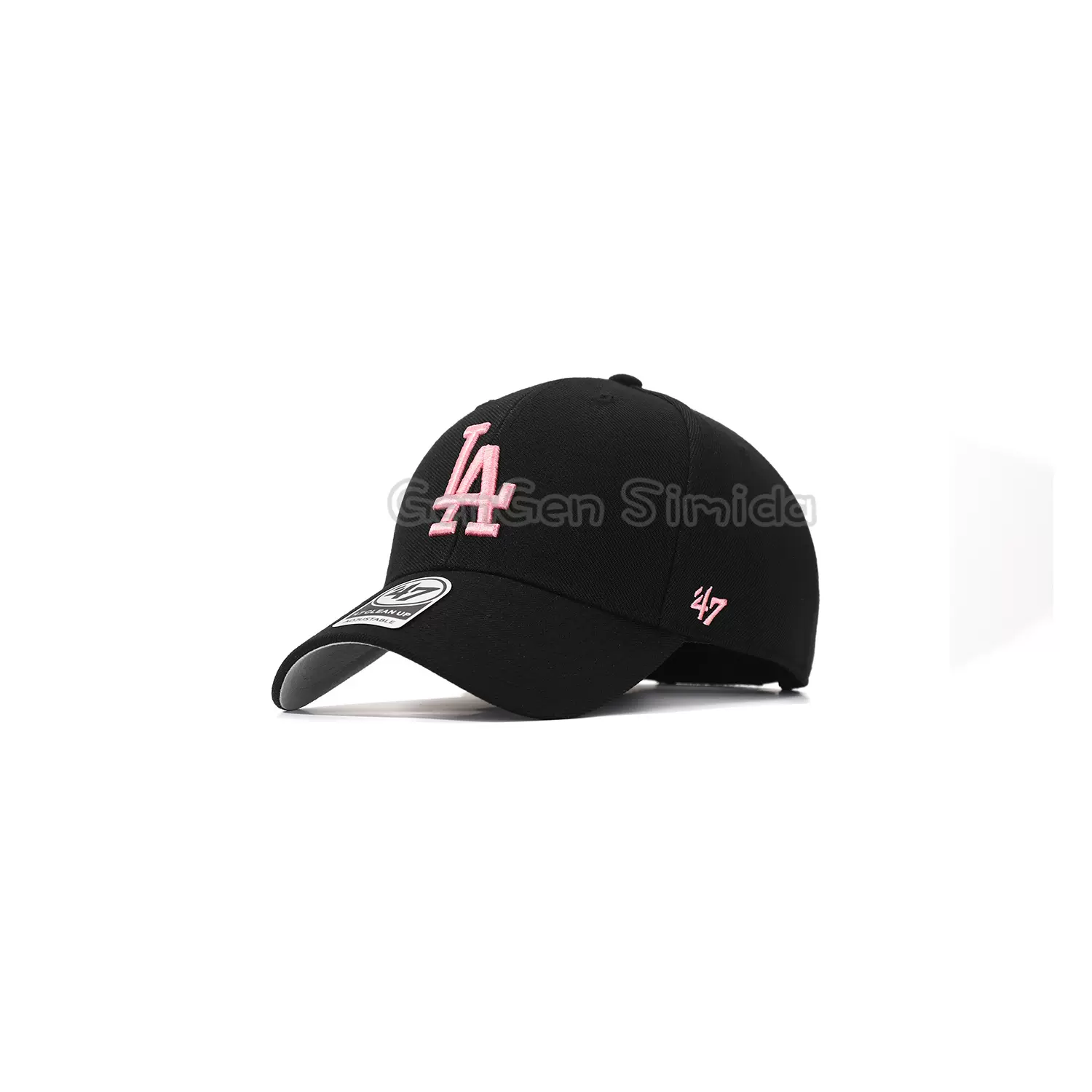 47brand帽子硬顶波士顿红袜队复古B字母棒球帽显脸小遮阳鸭舌帽潮 