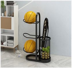 Household Ball Rack, Football Storage Rack, Sports Equipment Storage Basket, Volleyball Badminton Racket Rack, Kindergarten Basketball Rack