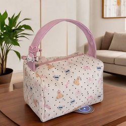 Three-Dimensional Makeup Bag, New Style Ins Cartoon Bear Convenient Toiletry Bag, Travel Storage Bag, Large Capacity Three-Dimensional Bag