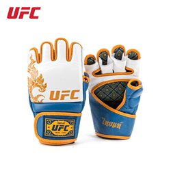 【Ufc Official Genuine Product】True Thai Mma Half-Finger Gloves Competition Boxing Gloves Fighting Training