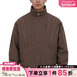 
Adidas Clover spring new men's sports casual jacket loose versatile top KR2620