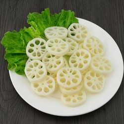 Simulated Vegetable Lotus Root Slices, Fake Food Lotus Root Slice Model, Hotel Dish Presentation Display Decoration Props, Children's Toys
