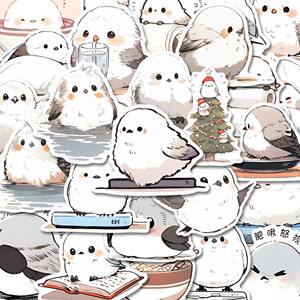 North Changweishan Skin Animal Handbook Paper Paper Japanese two -dimensional creative personality DIY mobile phone case tablet sticker
