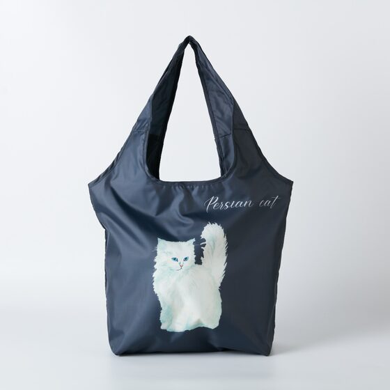 
NITORI Yideli home one-shoulder storage canvas bag cloth bag commuter bag Maine Coon cat Persian cat cow cat