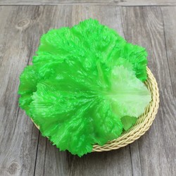 Simulated Lettuce Leaves, Fruits and Vegetables, Plastic Food Model, Home and Hotel Decoration, Photography Props, Fake Lettuce Leaves
