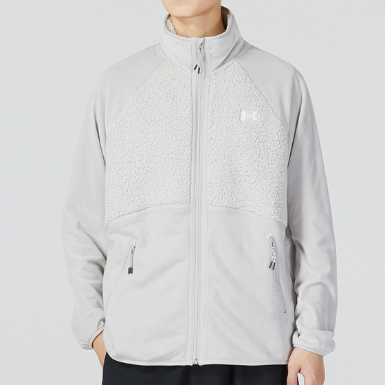 
UA/Under Armor genuine Journey Fleece FZ men's velvet zipper jacket 1373872-592