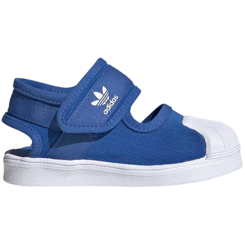 Adidas/阿迪达斯官方正品夏季三叶草婴童贝壳头运动凉鞋EG5712