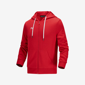 
UA/Under Armor genuine sports men's casual breathable knitted hooded fashion jacket 21600305-600