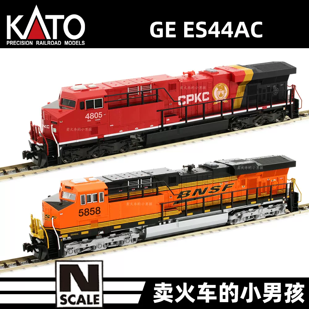 KATO カトー USA GE ES44AC BNSF N GE ES44AC BNSF “Swoosh” – Kato