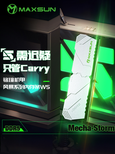 Maxsun Mecha Storm 16GB DDR5 6000MHz Desktop Memory