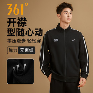 
361 Spring and Autumn Stand Collar Sports Jacket Couple Men's Casual Thin Cardigan Sweater Knitted Top Women