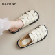 Daphne Roman sandals for women's popular 2025 summer sandals wearing hollowed-out woven semi-tork pig cage shoes

