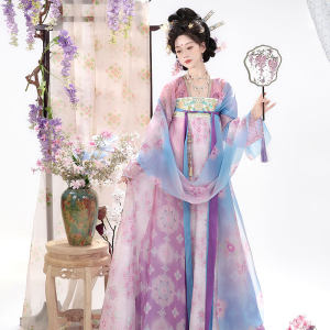 
Summer Hanfu [Huajian Ci] 2025 new Tang Dynasty reproduction style full-chest skirt original daily ancient costume fairy spirit