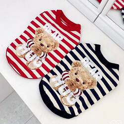 Pet Vest Summer Thin Style Teddy Bichon Poodle Cat Schnauzer Small Puppy Summer Dog Clothes