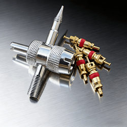 Car Tire Valve Core Wrench Set Four-In-One Valve Repair Installation and Removal Tool Key for Electric Vehicles