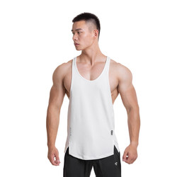 Buffbody Basic Spliced Sports Vest Loose Training Clothes Quick-Drying Elastic Breathable Basketball Sleeveless Fitness Clothes