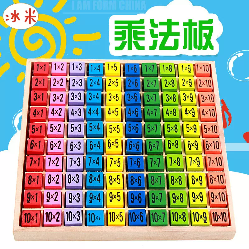 ランキング第1位 九九表 お風呂 バラ売 お風呂ポスター 数字 九