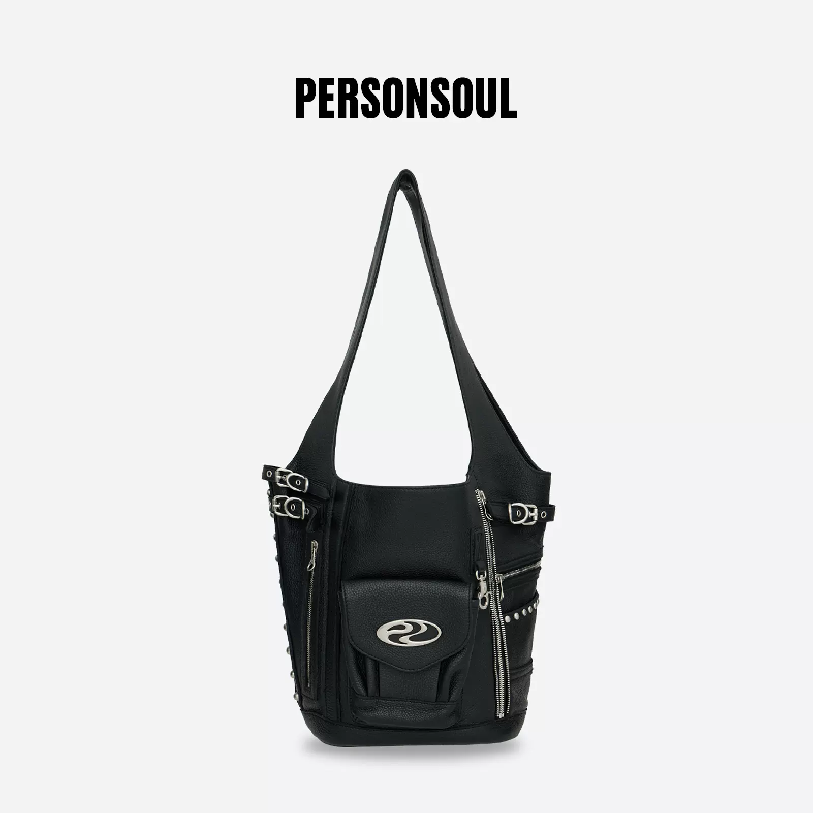 PERSONSOUL Beetle Knapsake ブラック 【受注生産品】 - バッグ