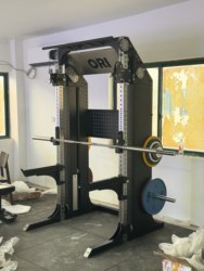 Ori Sports Stainless Steel Squat Rack Little Flying Bird Full Frame Integrated Training Rack Squat Bench Press Commercial Equipment