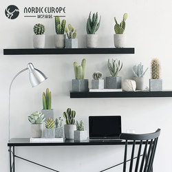 Creative Nordic ins Succulent Cactus Artificial Plant Potted Ornaments Fake Green Plants Indoor Home Decoration Furnishings