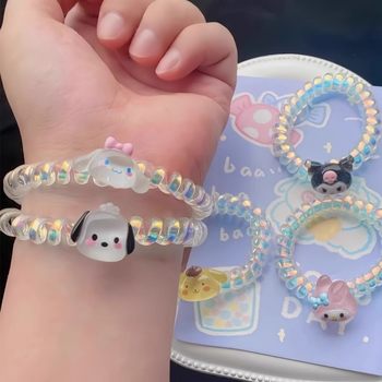 
Gui Gui dog princess girl phone coil