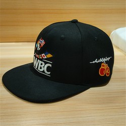 Wbc Professional Boxing Hat Wba Fighting Sanda Adult Training Auxiliary Flat-Brimmed Cap Speed Ball Free Shipping