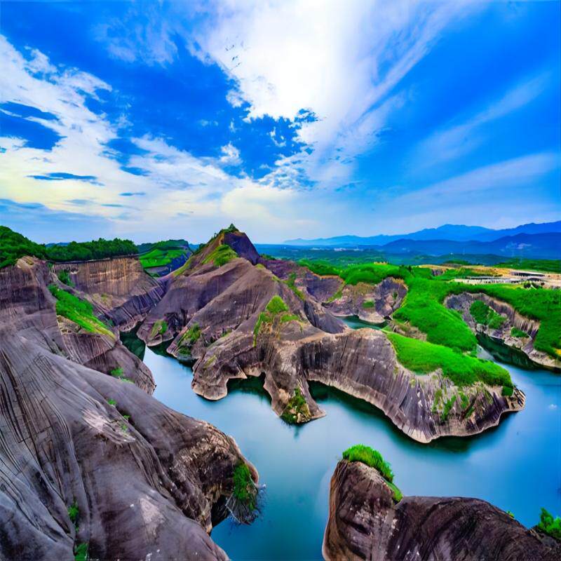 2-8人拼小团4天3夜/郴州东江湖+高椅岭+五指峰+白廊+飞天山