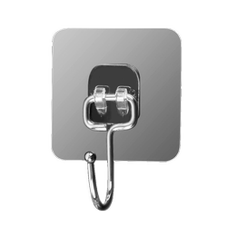 Stainless steel hook without punching and snap button