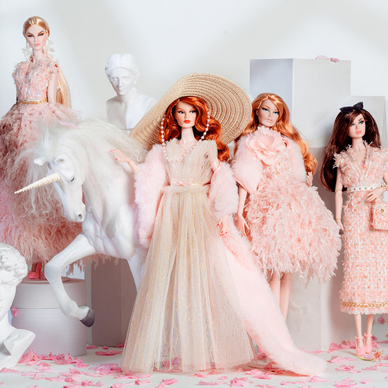 Fairy Princess Supermodel Doll Trendy Toy Gift Box Set Elegance Series Gifts for Girls New Figures