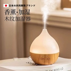 Humidifier Small Air Purifier for Bedroom, Silent Office Desktop, Dormitory Spray Essential Oil Bedside Aromatherapy Machine All-In-One