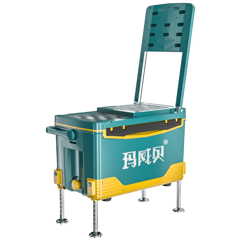 Hua Kai 2021 new ultra-fine fishing box full multi-function fishing box  fishing can take a fishing gear box equipment box