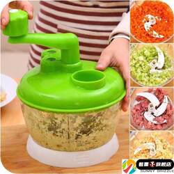 Large Manual Vegetable Grinder, Meat Grinder, Multifunctional Food Processor, Hand-Cranked Vegetable Chopper, Vegetable Cutter, Juicer