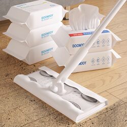 Baojiajie Electrostatic Dust Removal Paper Mop, Disposable Lazy Household Mop, One-Swipe Clean Floor Cleaning Tool, Suitable for Hands-Free Washing