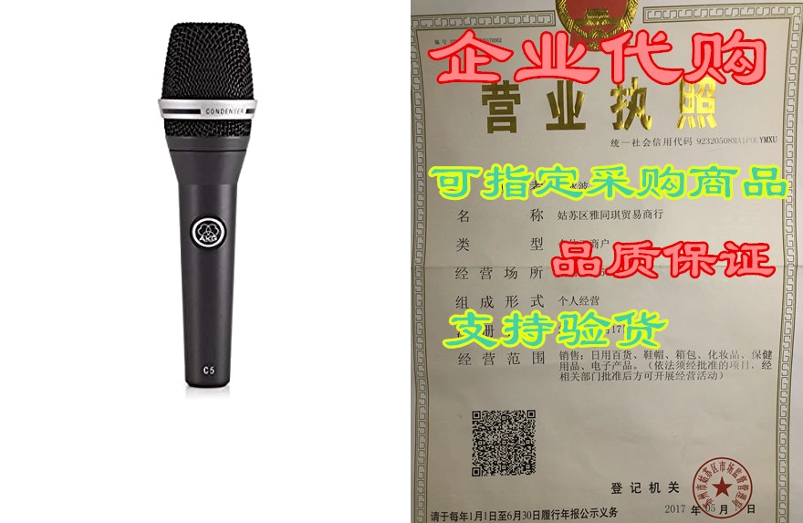 AKG Pro Audio C5 Professional Condenser Vocal Microphone-Taobao