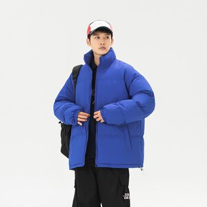 
High Street Thickened Cotton Clothes Men's 2025 Winter Hot Couple Trendy Street Bread Clothes Versatile Casual Student Cotton Clothes Women