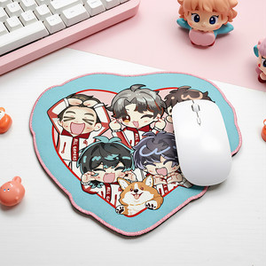 
[AG Official Genuine] AG Five Little Reds Illustration Mouse Pad