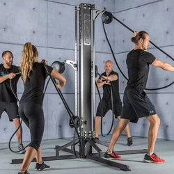 Commercial Hanging Pulley Rope Puller Fitness Rope Resistance Training Device Aluminum Alloy Climbing Rope