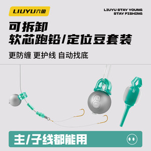 
Six-caviar lead running set is detachable and special for running lead and lead falling for wild fishing. Positioning beans can be disassembled in seconds to resist water leakage and avoid drift adjustment.