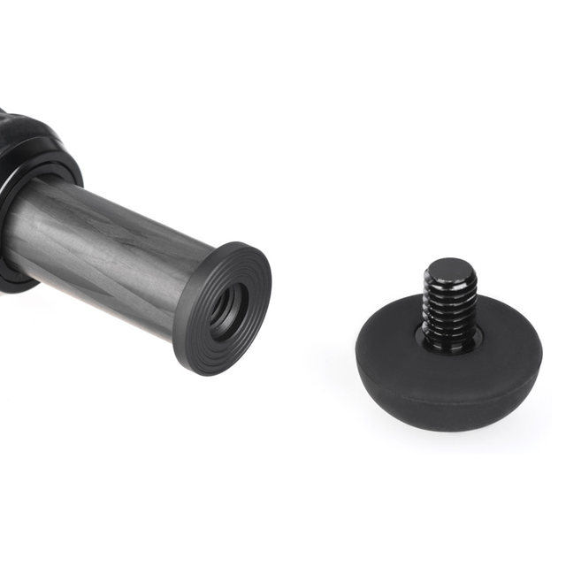 Marsace MF-01 Carbon Fiber Light Stand - Extends To 194cm, Detachable Monopod, 16mm/1/4" Screw Top